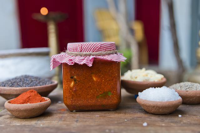 Avvakai (mango pickled in water and limestone) from Hyderabad (Photo courtesy: Living Foodz) Avvakai (mango pickled in water and limestone) from Hyderabad (Photo courtesy: Living Foodz)
