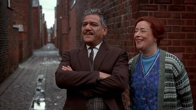 Om Puri played the role of an immigrant — a Pakistani taxi driver who loves his family but is a typical patriarch. Om Puri played the role of an immigrant — a Pakistani taxi driver who loves his family but is a typical patriarch.