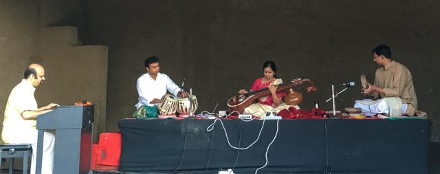 Anil Srinivasan believes in pushing boundaries when it come to performing – from Carnatic concerts to performances in hospital lobbies, he’s done it all Anil Srinivasan believes in pushing boundaries when it come to performing – from Carnatic concerts to performances in hospital lobbies, he’s done it all
