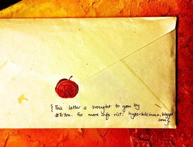 Kakul Gautam delivers love letters in a wax-sealed envelope.