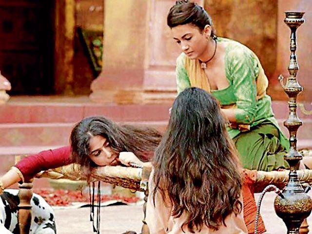 Vidya Balan starrer Begum Jaan, too, is rumoured to have many steamy scenes. Vidya Balan starrer Begum Jaan, too, is rumoured to have many steamy scenes.