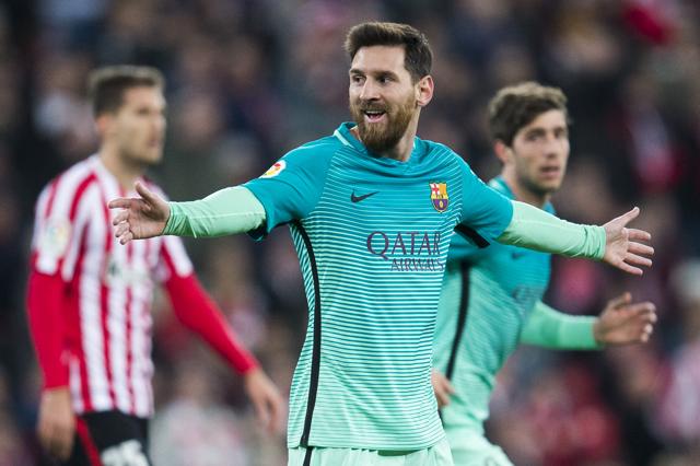 Nearing his 30th birthday, Messi’s prolific scoring rate has not slowed, and 10 goals in the Champions League group stage means that Ronaldo’s season record of 17 — set in 2013-14 — is within his sight this year. (Getty Images) Nearing his 30th birthday, Messi’s prolific scoring rate has not slowed, and 10 goals in the Champions League group stage means that Ronaldo’s season record of 17 — set in 2013-14 — is within his sight this year. (Getty Images)
