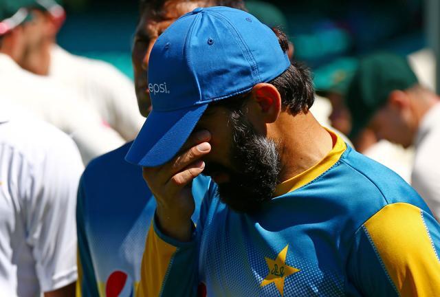 Misbah-ul-Haq’s uninspiring captaincy was criticised as Pakistan suffered their 12th consecutive loss in Australia. (REUTERS) Misbah-ul-Haq’s uninspiring captaincy was criticised as Pakistan suffered their 12th consecutive loss in Australia. (REUTERS)