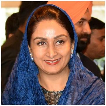 Union minister Harsimrat Kaur Badal (HT Photo) Union minister Harsimrat Kaur Badal (HT Photo)