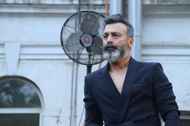 Ex-army man Nitin Mehta took to modelling at the age of 44. (Shara Ashraf ) Ex-army man Nitin Mehta took to modelling at the age of 44. (Shara Ashraf )
