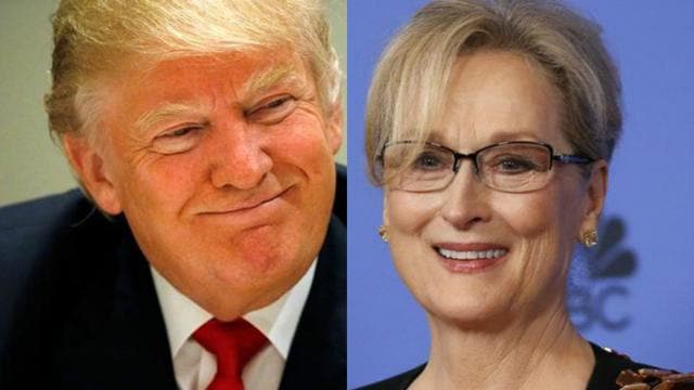Trump hit back, much to the dismay of artistes from across the world as Streep is one of the most respected actors. (Agencies)