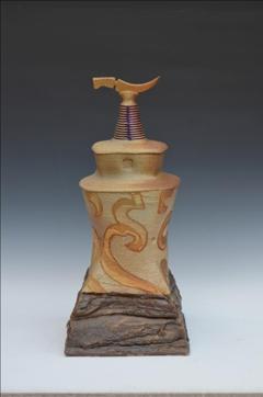 A ceramic artwork by artist Vineet Kacker.