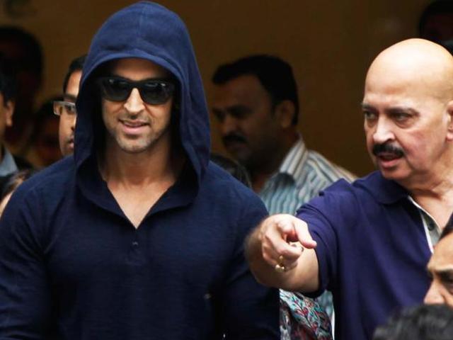 Hrithik Roshan has worked multiple times with his father Rakesh Roshan. (HT Photo) Hrithik Roshan has worked multiple times with his father Rakesh Roshan. (HT Photo)