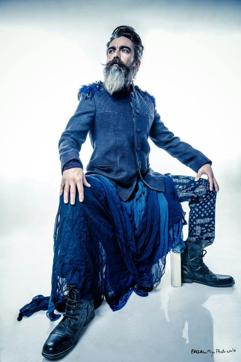 With his exotic looks, salt-pepper beard and athletic body, 47-year-old Daljit Sean Singh is a popular choice for fashion shoots. (Faisal Raza Khan) With his exotic looks, salt-pepper beard and athletic body, 47-year-old Daljit Sean Singh is a popular choice for fashion shoots. (Faisal Raza Khan)