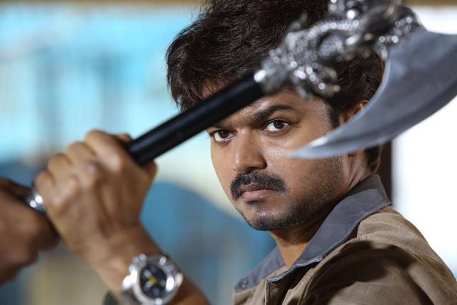 Bairavaa stars Vijay in the lead role. Bairavaa stars Vijay in the lead role.