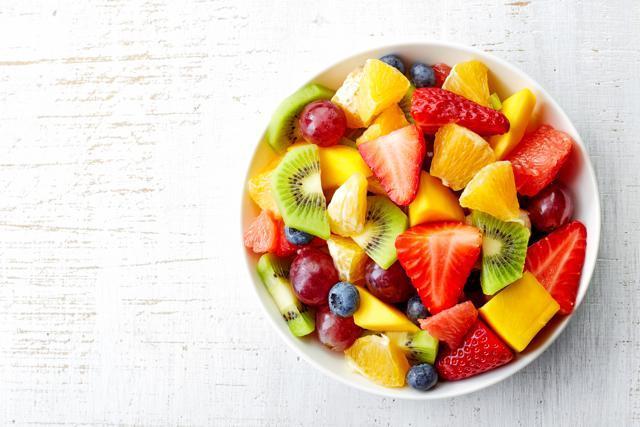 Gradually change your diet--anything drastic never works. Begin with fruits, for instance. (Getty Images/iStockphoto)
