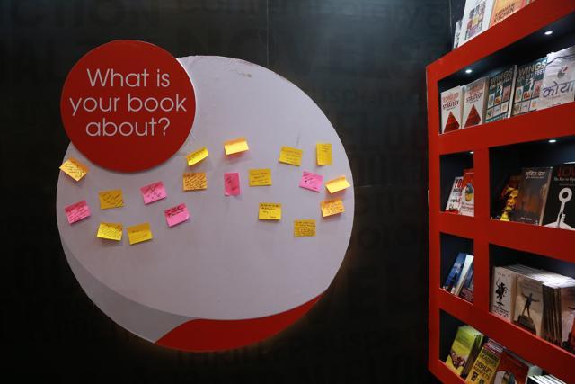 Wish to write a book? Head to Hall 18, Stall 97-100 and get it self-published. (Amal KS/HT Photo)