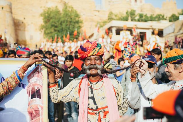 Jaisalmer is known for its vibrant local culture and vast desert area. (Shutterstock) Jaisalmer is known for its vibrant local culture and vast desert area. (Shutterstock)