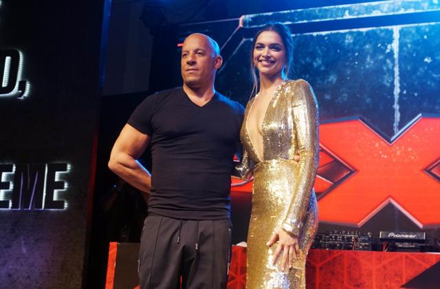 Vin Diesel and Deepika Padukone at the Mumbai premiere of xXx: Return of Xander Cage. (Prodip Guha/HT Photo) Vin Diesel and Deepika Padukone at the Mumbai premiere of xXx: Return of Xander Cage. (Prodip Guha/HT Photo)