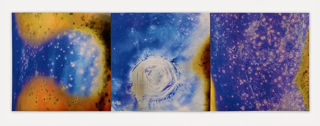 Jitish Kallat’s Sightings (2015), a set of lenticular photographs exploring the celestial in the terrestrial, and vice versa.
