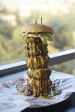 Carl Rebello, chef and co-owner of Howra, says he thought up The Godfather while watching an episode of Man vs Food. (Aalok Soni/HT PHOTO)