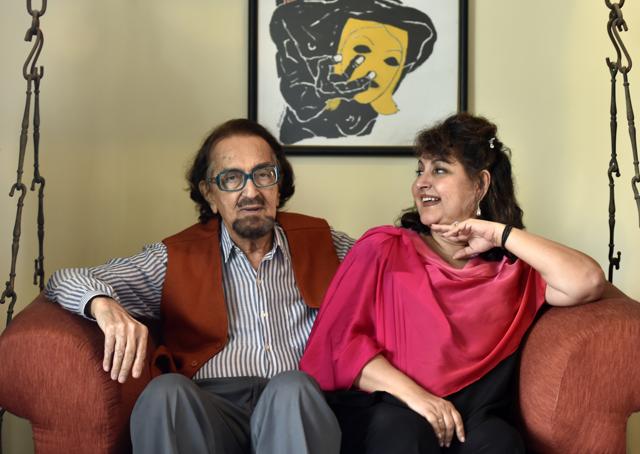 Raell and Alyque Padamsee