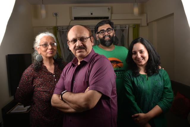 Akash Khurrana and family