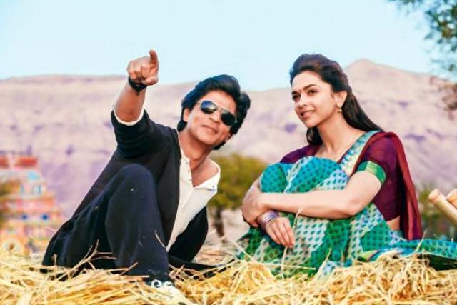 Shah Rukh Khan starred with Deepika Padukone in Chennai Express. (HT Photo) Shah Rukh Khan starred with Deepika Padukone in Chennai Express. (HT Photo)
