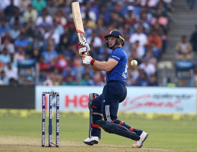 Jos Buttler and Joe Root strung an aggressive partnership as England chased quick runs in the Pune ODI against India. (BCCI) Jos Buttler and Joe Root strung an aggressive partnership as England chased quick runs in the Pune ODI against India. (BCCI)