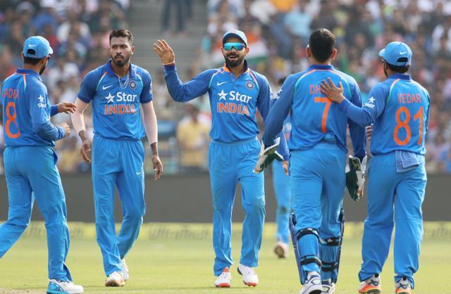 Hardik Pandya got the wicket of Eoin Morgan thanks to a good review from Mahendra Singh Dhoni. (BCCI) Hardik Pandya got the wicket of Eoin Morgan thanks to a good review from Mahendra Singh Dhoni. (BCCI)