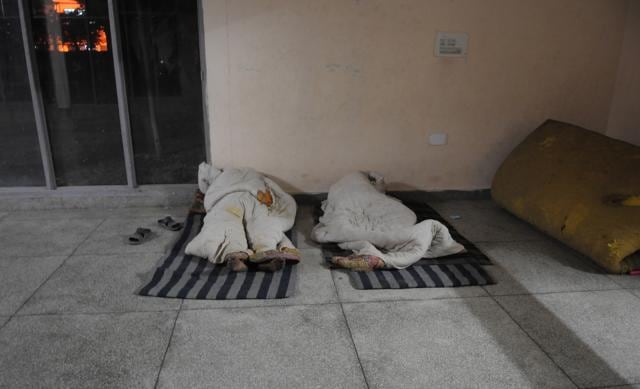 A night shelter for men in Gurgaon’s Kanhai Village. (Parveen Kumar/HT photo) A night shelter for men in Gurgaon’s Kanhai Village. (Parveen Kumar/HT photo)