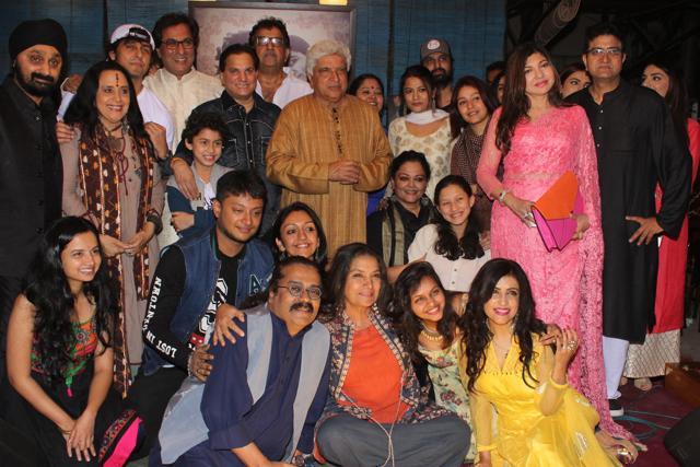 Several celebrities at the Jashn-e-Kaifi event. (HT Photo)