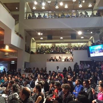 Audience at last year’s India conference. (Handout) Audience at last year’s India conference. (Handout)