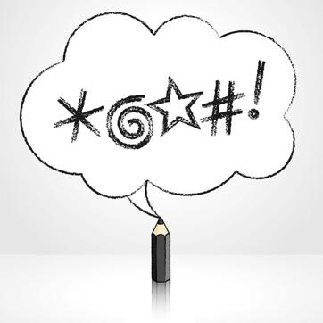 The research found that those who used more profanity were also more likely to use language patterns that have been shown in previous research to be related to honesty. (Shutterstock) The research found that those who used more profanity were also more likely to use language patterns that have been shown in previous research to be related to honesty. (Shutterstock)