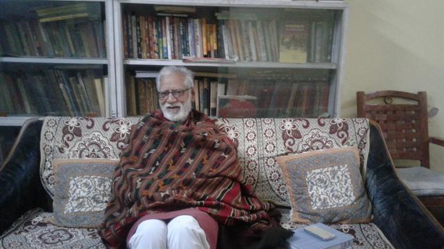 Kashinath Singh, Varanasi’s most well-known Hindi writer, says “whenever cultural syncretism has come under threat, Varanasi’s progressives have fought back.” (Paramita Ghosh / HT Photo)