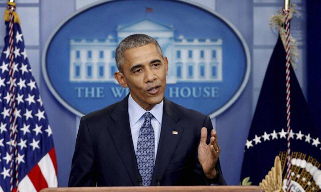 President Barack Obama speaks during his final presidential news conference on Wednesday in the briefing room of the White House in Washington. (AP Photo) President Barack Obama speaks during his final presidential news conference on Wednesday in the briefing room of the White House in Washington. (AP Photo)