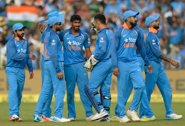 Jasprit Bumrah got the wicket of Alex Hales cheaply as India got off to a great start. (AFP) Jasprit Bumrah got the wicket of Alex Hales cheaply as India got off to a great start. (AFP)