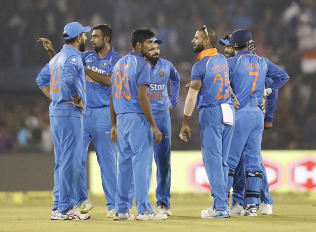 Ravichandran Ashwin picked up three wickets as England were facing an uphill task in the ODI in Cuttack. (BCCI) Ravichandran Ashwin picked up three wickets as England were facing an uphill task in the ODI in Cuttack. (BCCI)