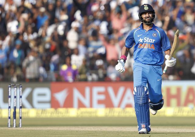 Yuvraj Singh notched up his highest individual score as India tore apart England’s bowlers in Cuttack. (BCCI) Yuvraj Singh notched up his highest individual score as India tore apart England’s bowlers in Cuttack. (BCCI)