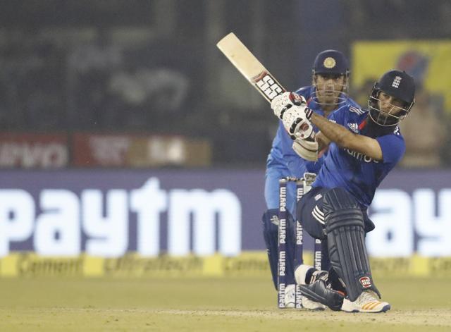 Moeen Ali and Eoin Morgan shared a solid stand to keep England in the hunt to chase down 381/6 versus India in Cuttack. (BCCI) Moeen Ali and Eoin Morgan shared a solid stand to keep England in the hunt to chase down 381/6 versus India in Cuttack. (BCCI)