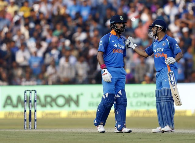 Yuvraj Singh and MS Dhoni’s centuries helped India post the highest ODI total in Cuttack in the game against England. (BCCI) Yuvraj Singh and MS Dhoni’s centuries helped India post the highest ODI total in Cuttack in the game against England. (BCCI)