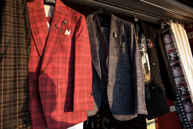 Dhanjani doesn’t buy branded suits. He owns bespoke ones, designed by his friend, Puneet Singh. (Photo: Aalok Soni/HT) Dhanjani doesn’t buy branded suits. He owns bespoke ones, designed by his friend, Puneet Singh. (Photo: Aalok Soni/HT)