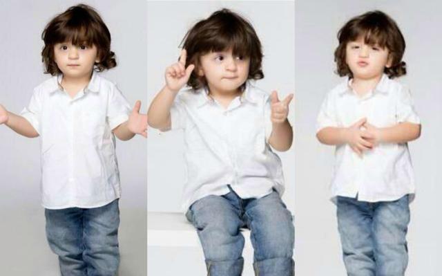AbRam, SRK’s younger son, will be four in May