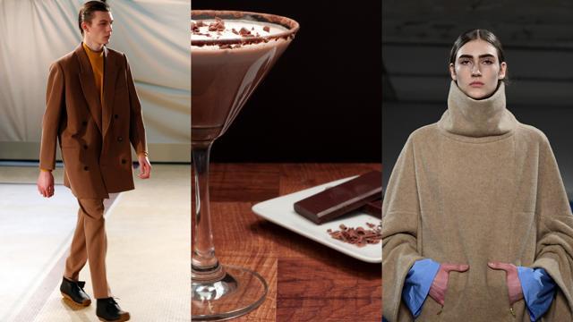 Runways across the globe are championing many shades of brown and caramel for the winter. Here’s some sweet inspiration from Lemaire and Perret Schaad. (Shutterstock/ AFP) Runways across the globe are championing many shades of brown and caramel for the winter. Here’s some sweet inspiration from Lemaire and Perret Schaad. (Shutterstock/ AFP)