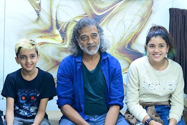 Lucky Ali with son Raiyaan and daughter Sara. (Facebook.com/officialluckyali) Lucky Ali with son Raiyaan and daughter Sara. (Facebook.com/officialluckyali)