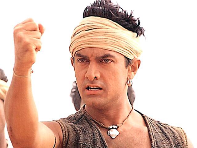 Aamir Khan’s career took a new turn with Lagaan. (HT Photo) Aamir Khan’s career took a new turn with Lagaan. (HT Photo)