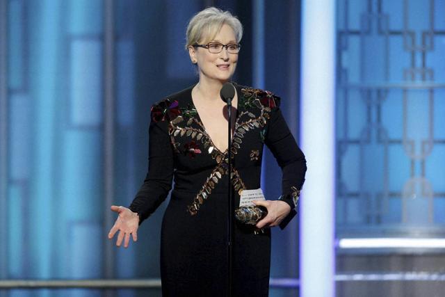Meryl Streep’s speech at the Golden Globes made headlines across the world. (AP) Meryl Streep’s speech at the Golden Globes made headlines across the world. (AP)