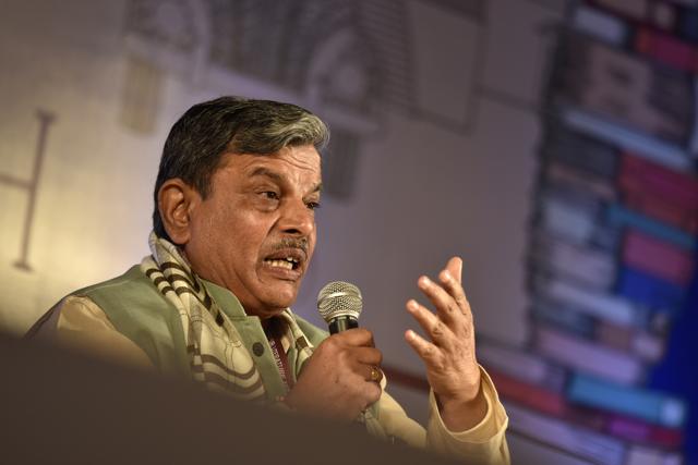 RSS leader Dattatreya Hosabale at the Jaipur Literature Festival on Friday. (Saumya Khandelwal/HT Photo) RSS leader Dattatreya Hosabale at the Jaipur Literature Festival on Friday. (Saumya Khandelwal/HT Photo)
