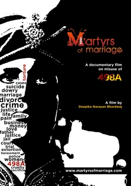 Poster of the documentary film ‘Martyrs of Marriage’. (HT Photo) Poster of the documentary film ‘Martyrs of Marriage’. (HT Photo)