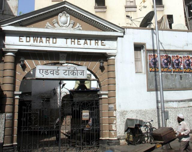 Edward Cinema, a crumbling theatre in today’s time, was originally built for the locals. (Photo: Bhushan Koyande/HT) Edward Cinema, a crumbling theatre in today’s time, was originally built for the locals. (Photo: Bhushan Koyande/HT)