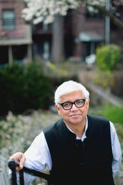 Author Amitav Ghosh says we get so many signals from the environment but we keep ignoring them. (Emilio Madrid-Kuser) Author Amitav Ghosh says we get so many signals from the environment but we keep ignoring them. (Emilio Madrid-Kuser)
