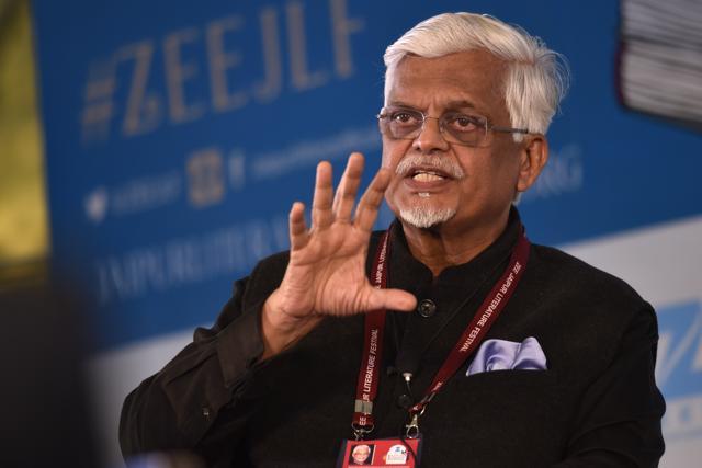 Modi made the big mistake of assuming he had 10 years in power and his first year was a complete waste,” said Baru during the session. (Saumya Khandelwal/HT Photo) Modi made the big mistake of assuming he had 10 years in power and his first year was a complete waste,” said Baru during the session. (Saumya Khandelwal/HT Photo)
