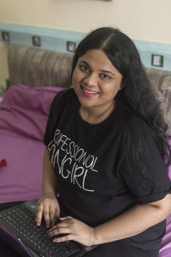 As founder and PR manager of The Fan Girl, Harshita now represents make-up duo Asif and Adrian, Shraddha Das (Great Grand Masti), and Varun Sood (MTV Roadies, MTV Splitsvilla). (Aalok Soni/HT PHOTO)