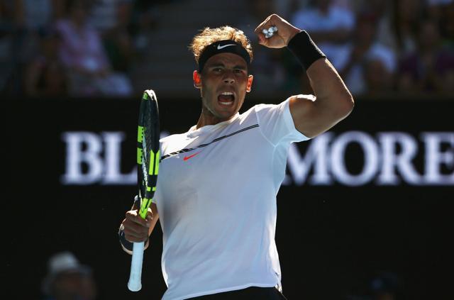 Rafael Nadal built pressure on Alexander Zverev in the third set but failed to capitalise. (REUTERS) Rafael Nadal built pressure on Alexander Zverev in the third set but failed to capitalise. (REUTERS)