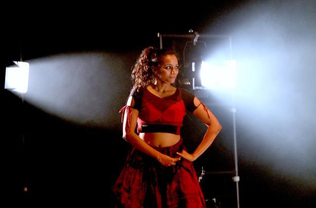 Diya Naidu has choreographed the play and essays the role of Helena in Khwaab-Sa (HT Photo)
